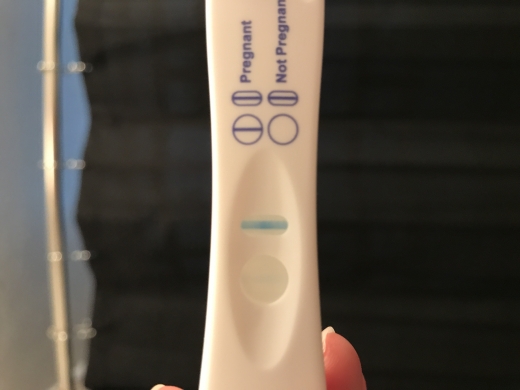 CVS Early Result Pregnancy Test, 14 Days Post Ovulation, Cycle Day 33
