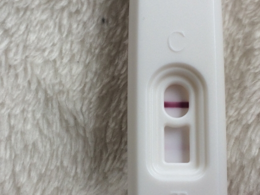 Accu-Clear Pregnancy Test, 14 Days Post Ovulation, Cycle Day 35