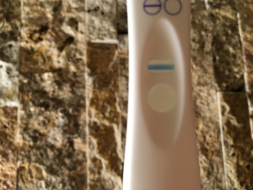 CVS Early Result Pregnancy Test, 11 Days Post Ovulation, FMU, Cycle Day 25