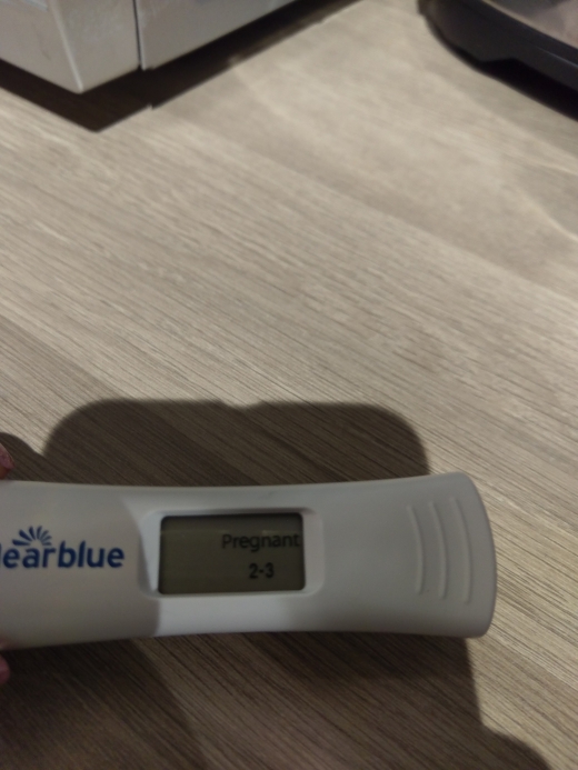 Clearblue Digital Pregnancy Test, Cycle Day 37