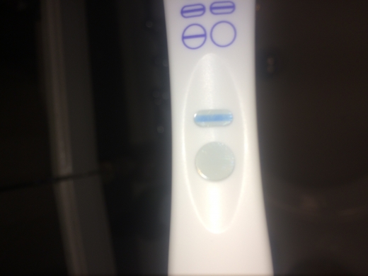 CVS Early Result Pregnancy Test, 16 Days Post Ovulation, FMU, Cycle Day 31