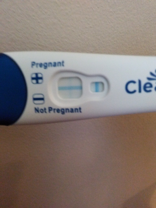 Clearblue Plus Pregnancy Test, 12 Days Post Ovulation, Cycle Day 32