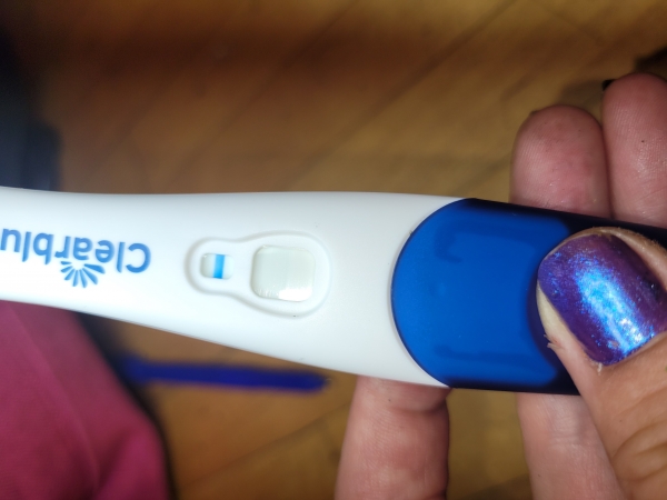 Clearblue Advanced Pregnancy Test, FMU, Cycle Day 26