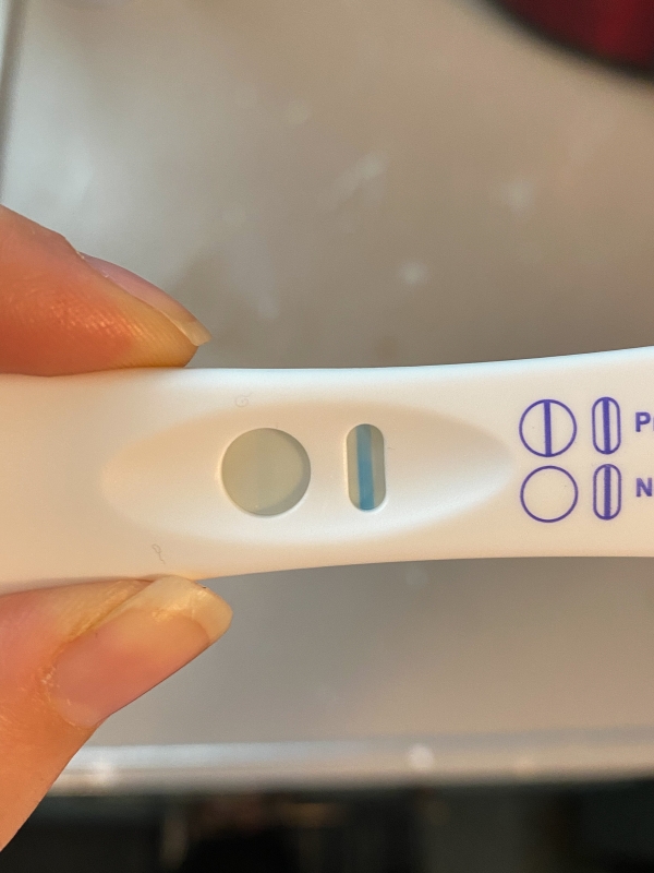 Equate Pregnancy Test, Cycle Day 25