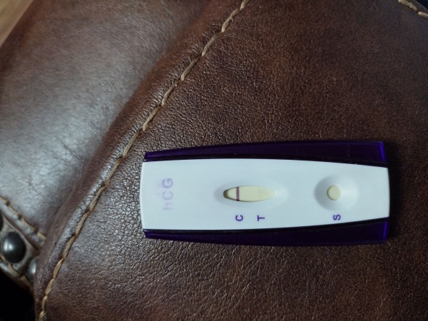 First Signal One Step Pregnancy Test, 17 Days Post Ovulation, FMU