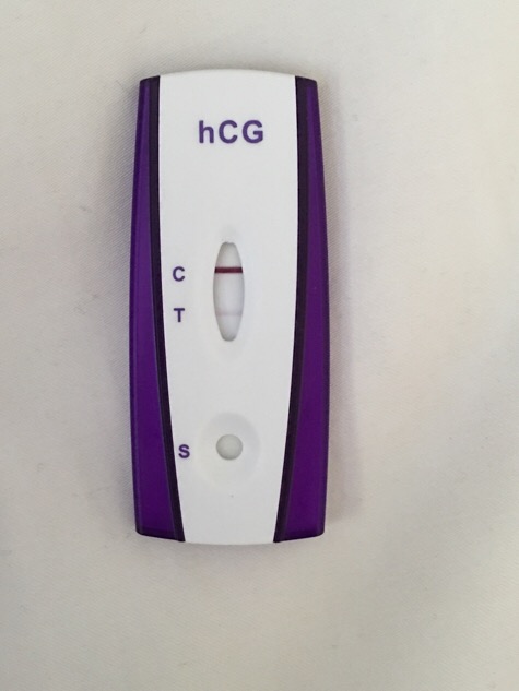 First Signal One Step Pregnancy Test, 11 Days Post Ovulation, FMU, Cycle Day 25
