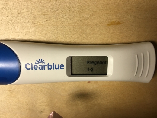 Clearblue Digital Pregnancy Test, 12 Days Post Ovulation, Cycle Day 25